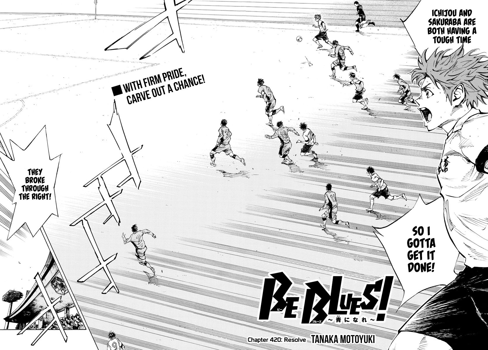 BE BLUES ~Ao ni nare~ Chapter 420 3